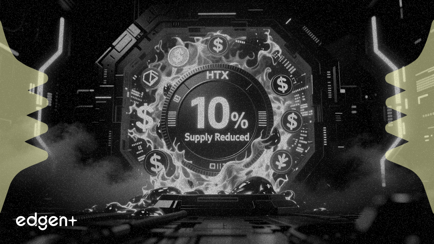 HTX Quema un Récord de 13,6 Billones de Tokens, el Total Quemado se Acerca al 10% del Suministro