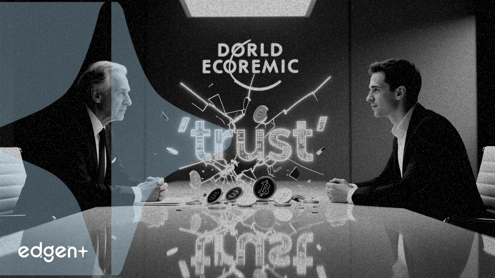 法國央行行長與Coinbase執行長在達沃斯就信任問題爆發爭論