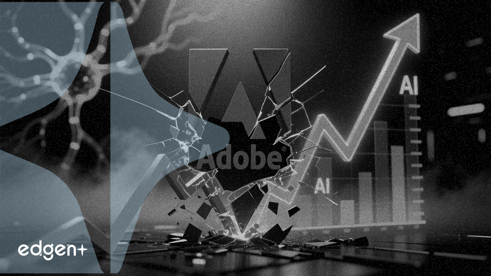 Adobe因AI担忧暴跌15%，但模型显示有43%上涨空间