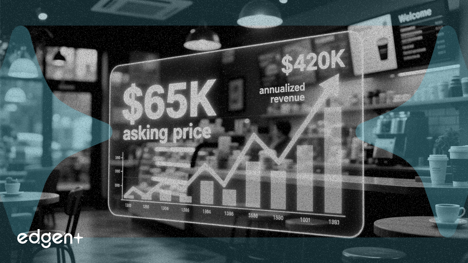 Café proposé à 65 000 $ avec des revenus annualisés pouvant atteindre 420 000 $