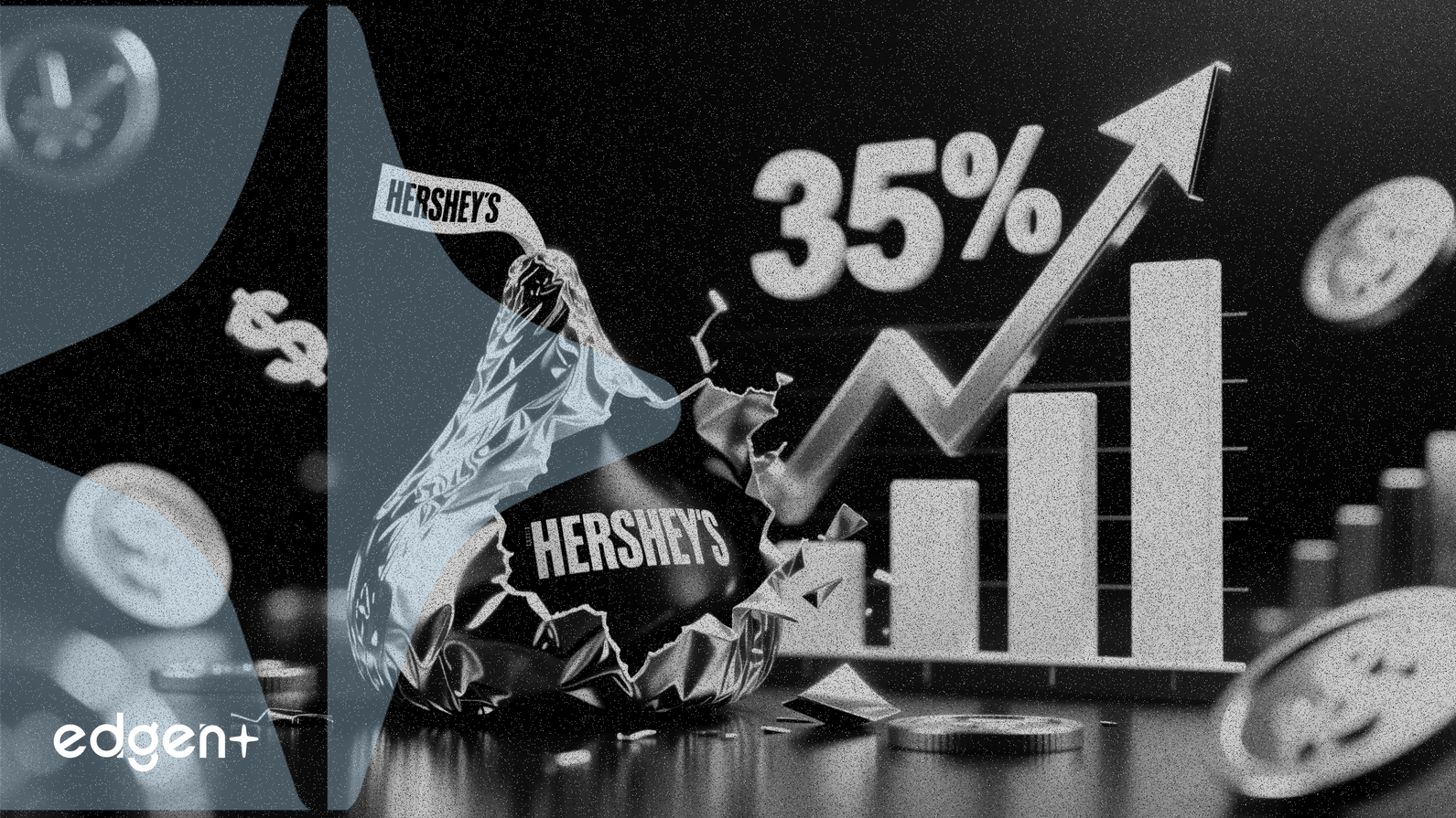 Hershey prévoit une croissance de 35% de ses bénéfices, portée par une hausse de prix de 10 points
