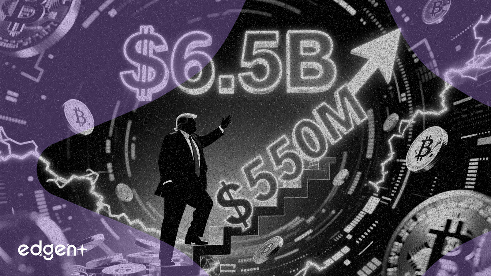 La fortuna de Trump alcanza los $6.500 millones, impulsada por una venta de criptoactivos de $550 millones