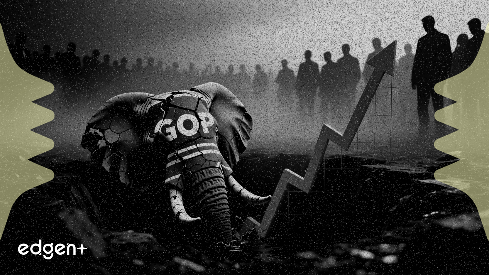 Le message économique du GOP vacille alors que le sentiment des électeurs atteint son plus bas niveau en 48 ans