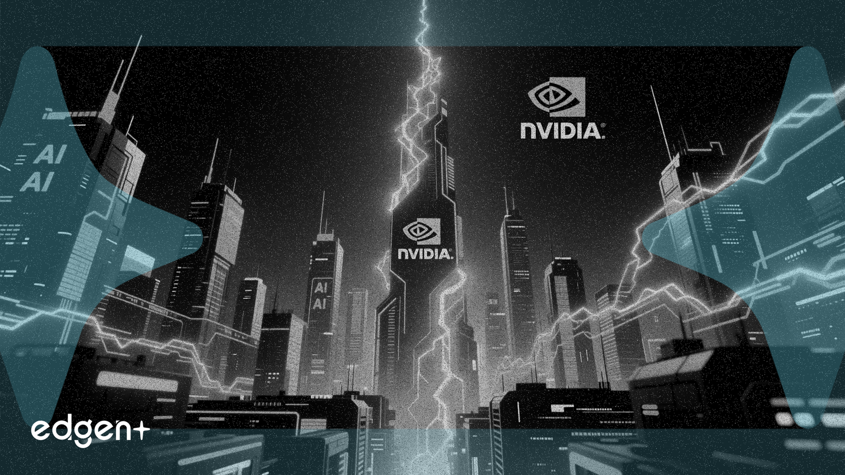 AI 인프라 주식, 2025년 엔비디아 능가하며 최대 375% 상승