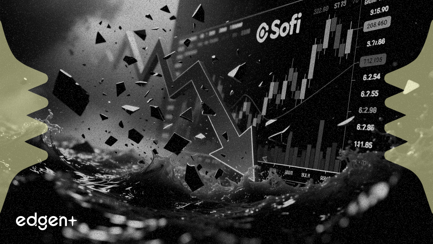 渾水做空SoFi後，SoFi股價下跌5.5%