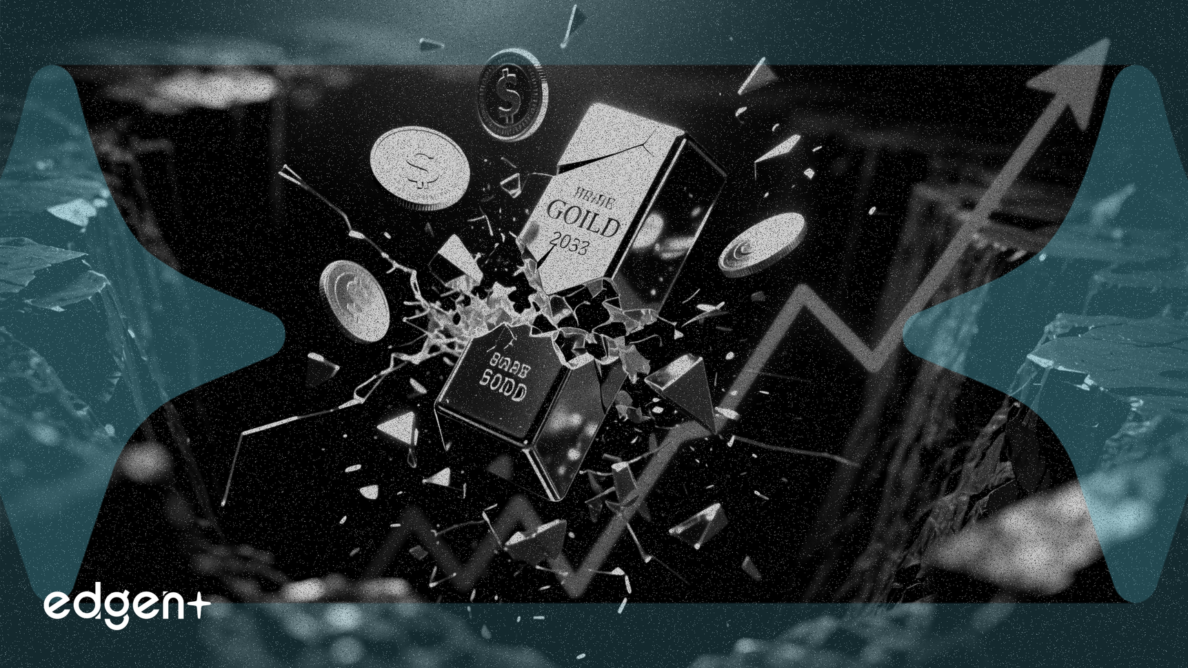 Oro y plata caen en picado, la plata se desploma casi un 3%