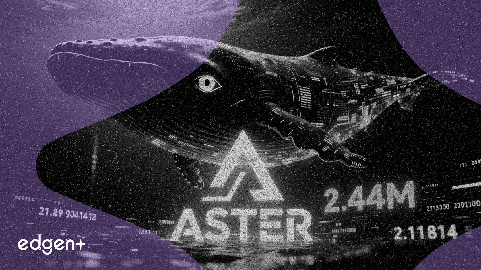 巨鲸向HyperLiquid存入244万美元，以0.60美元价格做多ASTER