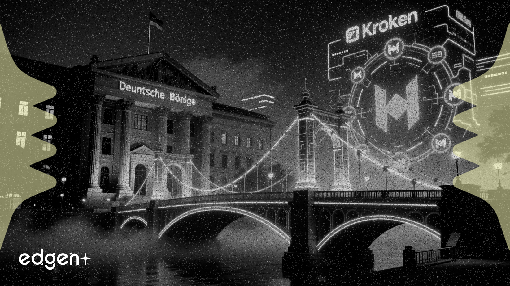 Deutsche Börse se asocia con Kraken para un puente criptográfico institucional