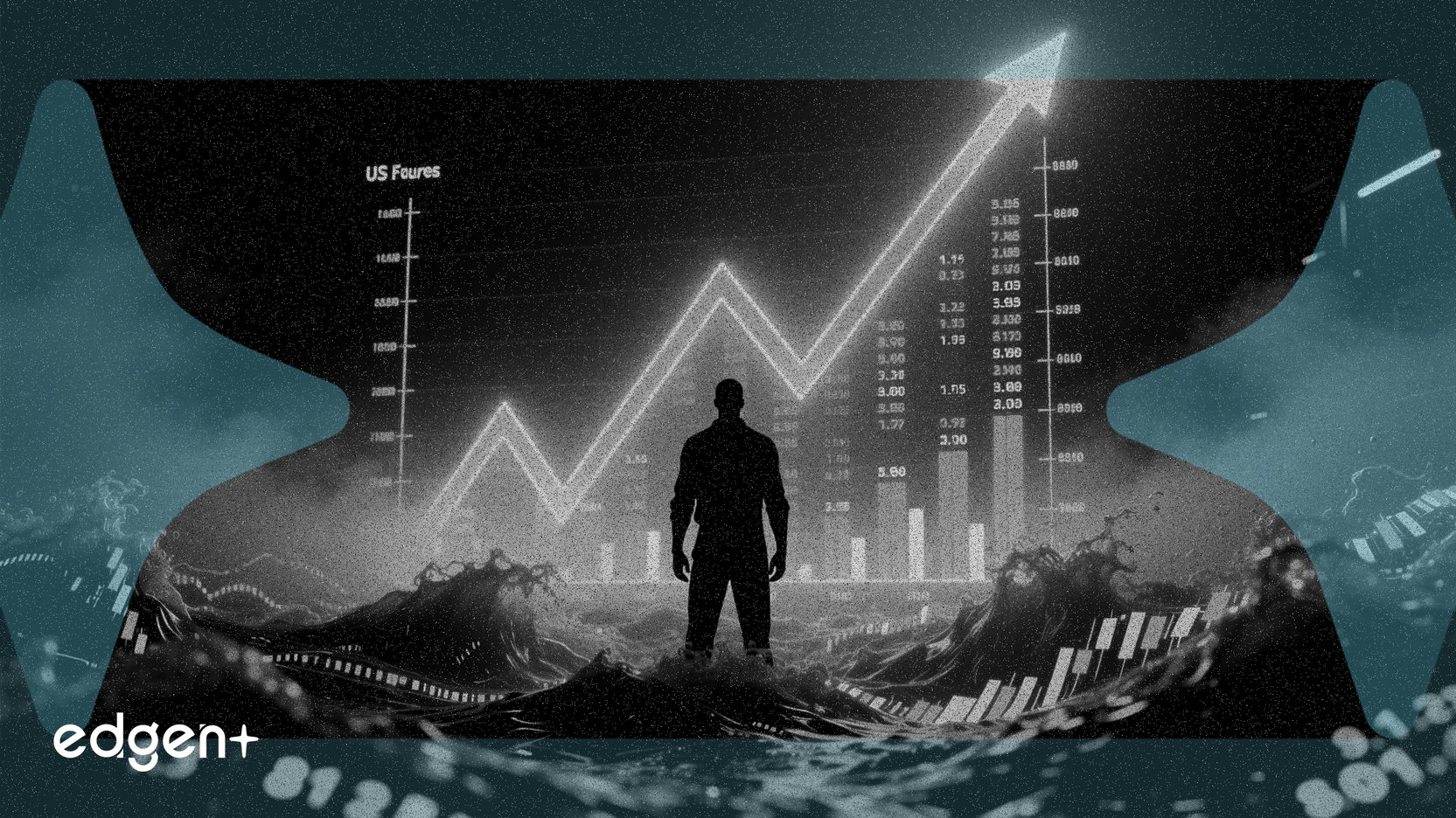 US Futures Advance, Bracing for Economic Data Flood