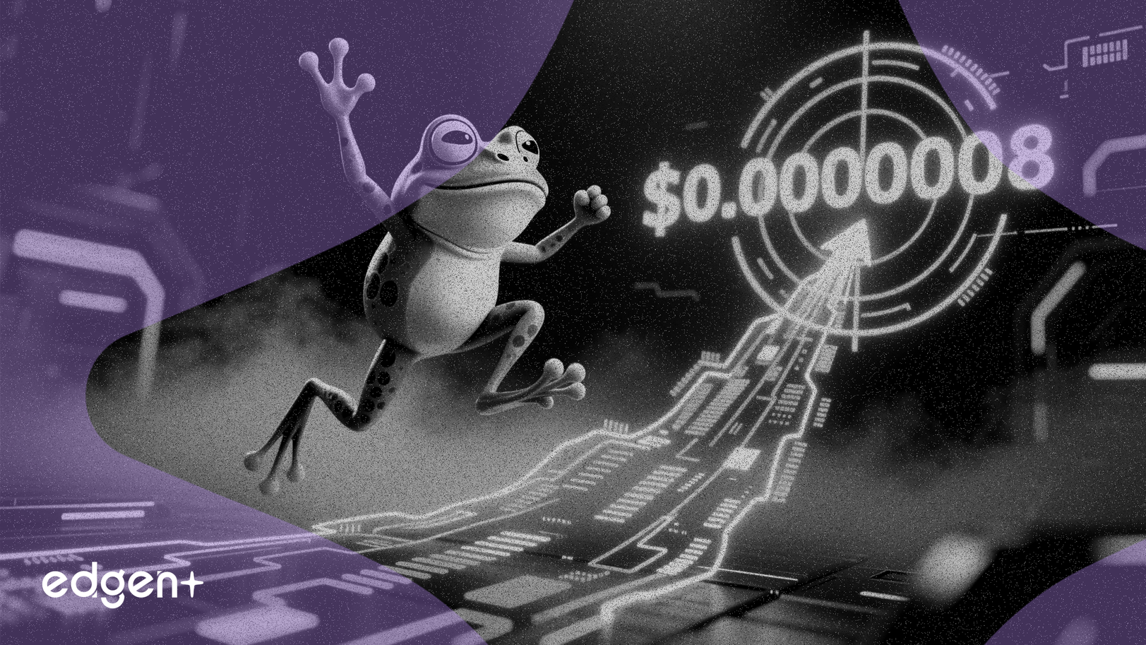PEPE apunta a los 0,000008 $ tras un aumento de precio del 5%