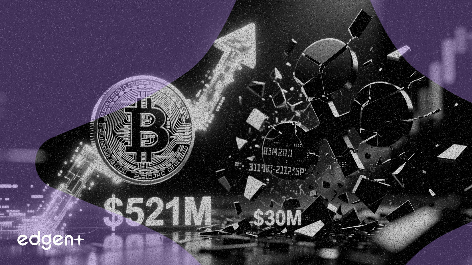 Los productos de Bitcoin atraen $521 millones mientras que XRP sufre una salida de $30 millones