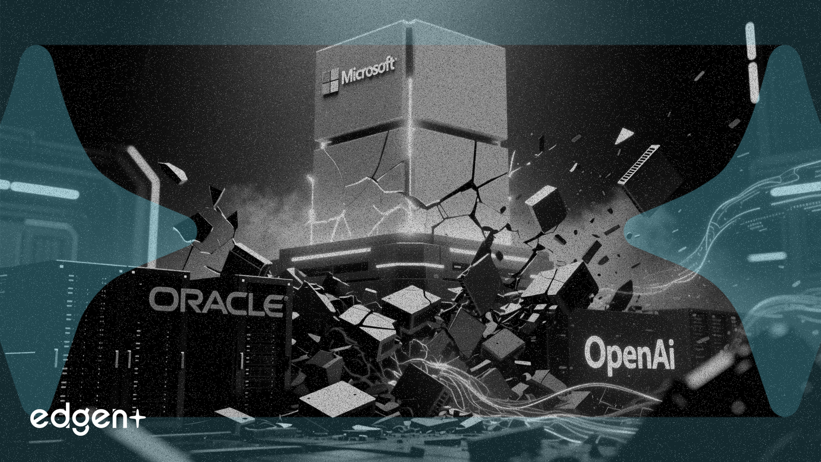 微软寻求数据中心项目，甲骨文、OpenAI 步履维艰