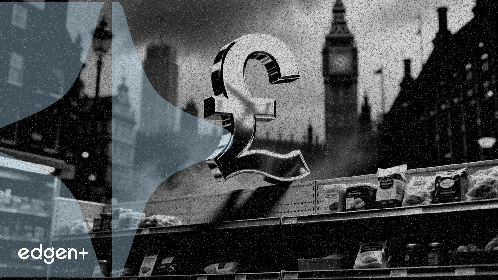 英國食品通膨達3.3%，推動英鎊升至四個月高點