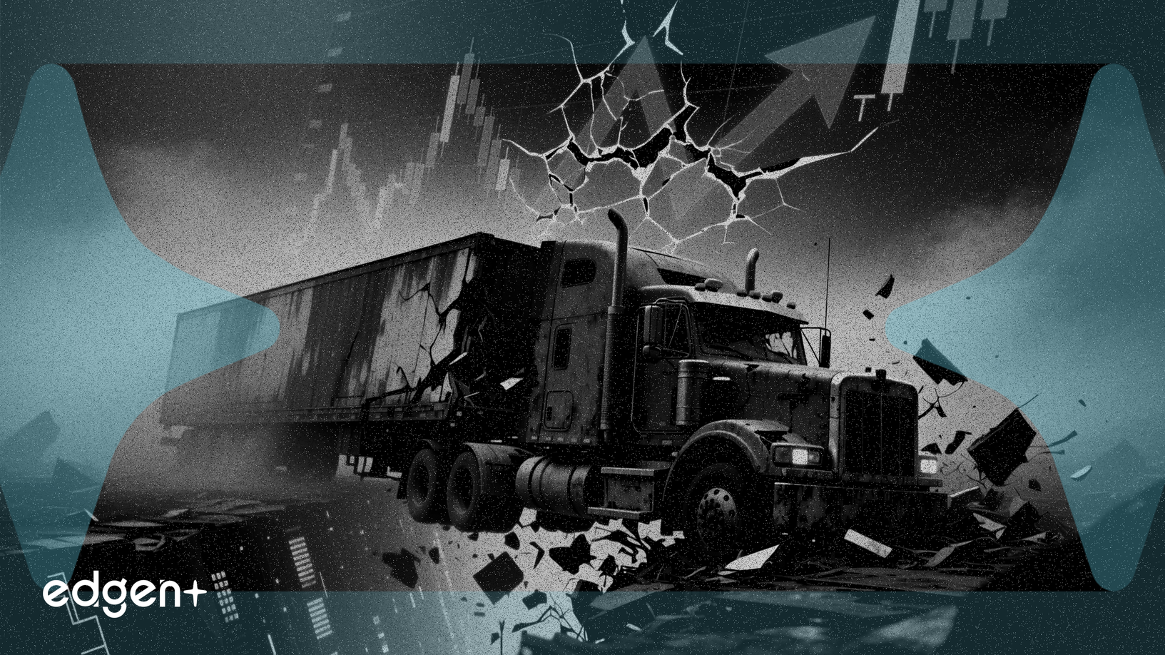 미국 트럭 운송 지수 7% 급락, 물류 주식 붕괴