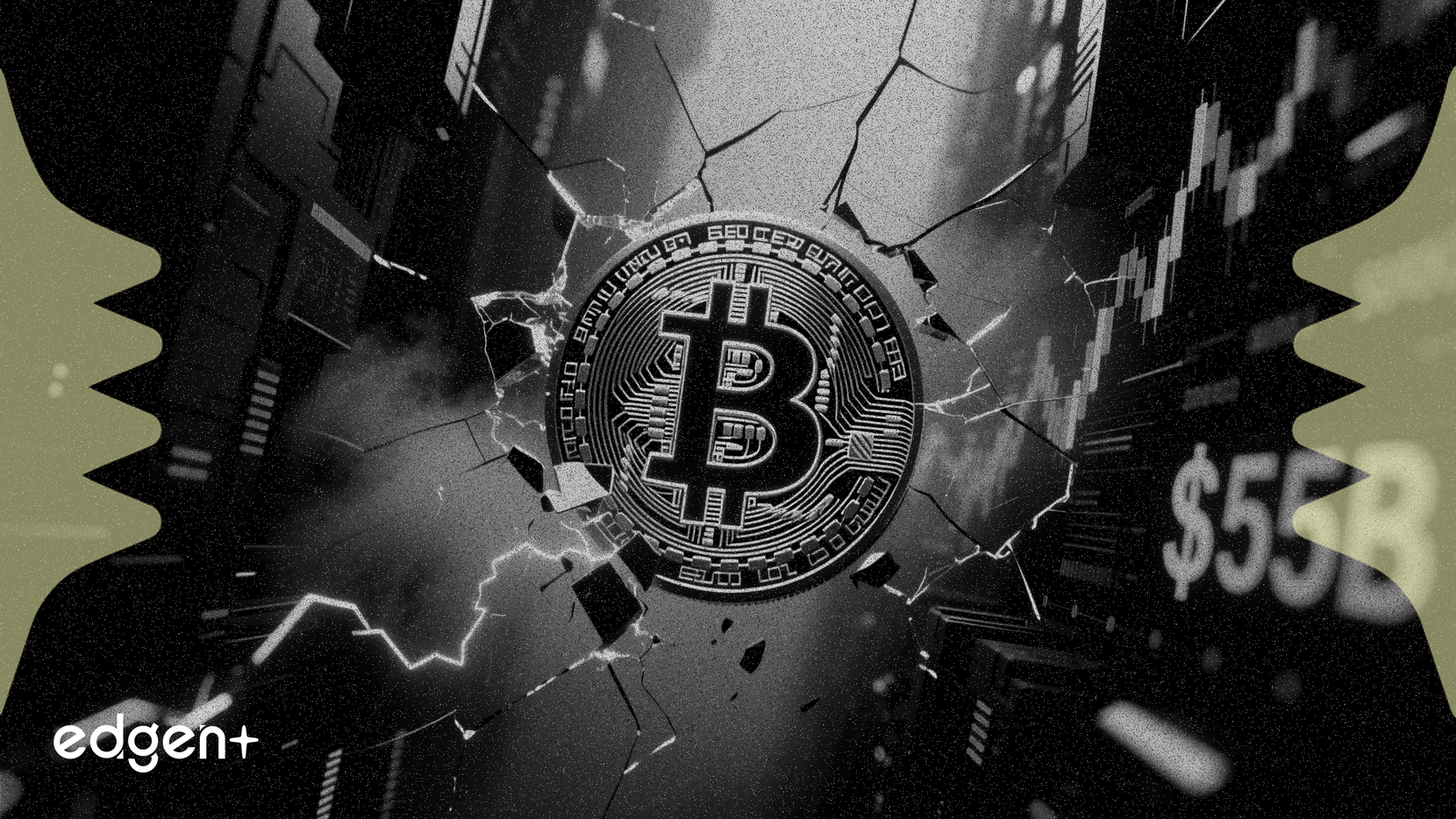 ビットコインの建玉が550億ドル急減、市場のデレバレッジを示す