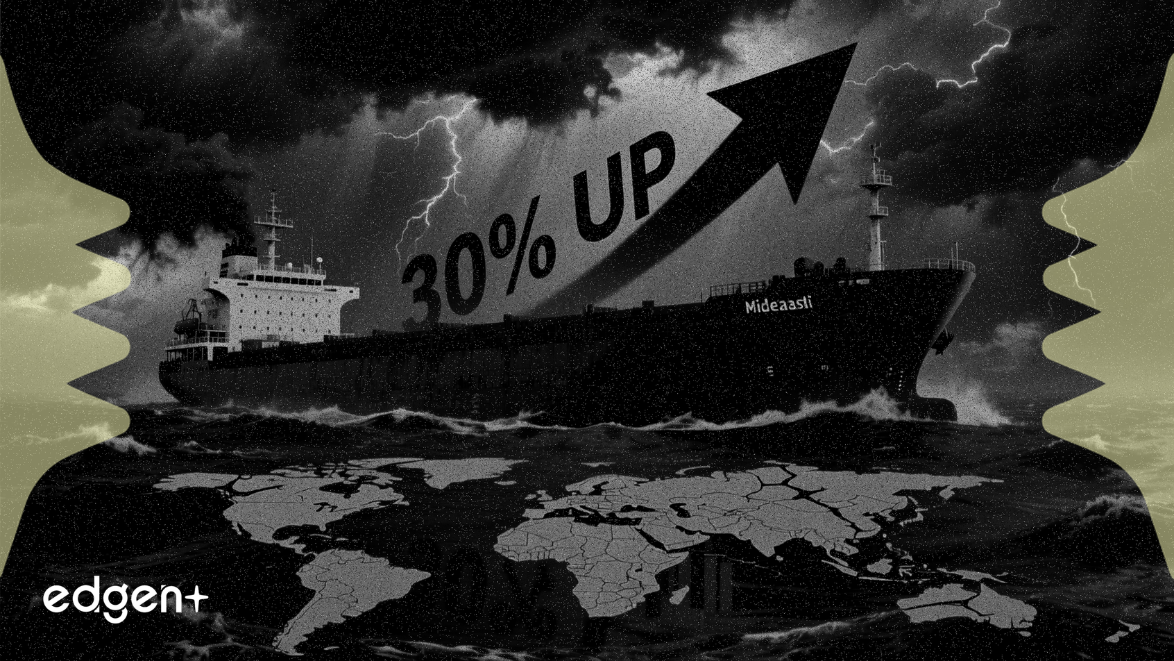 Les coûts d'expédition augmentent de 30% alors que les tensions au Moyen-Orient perturbent les routes commerciales clés