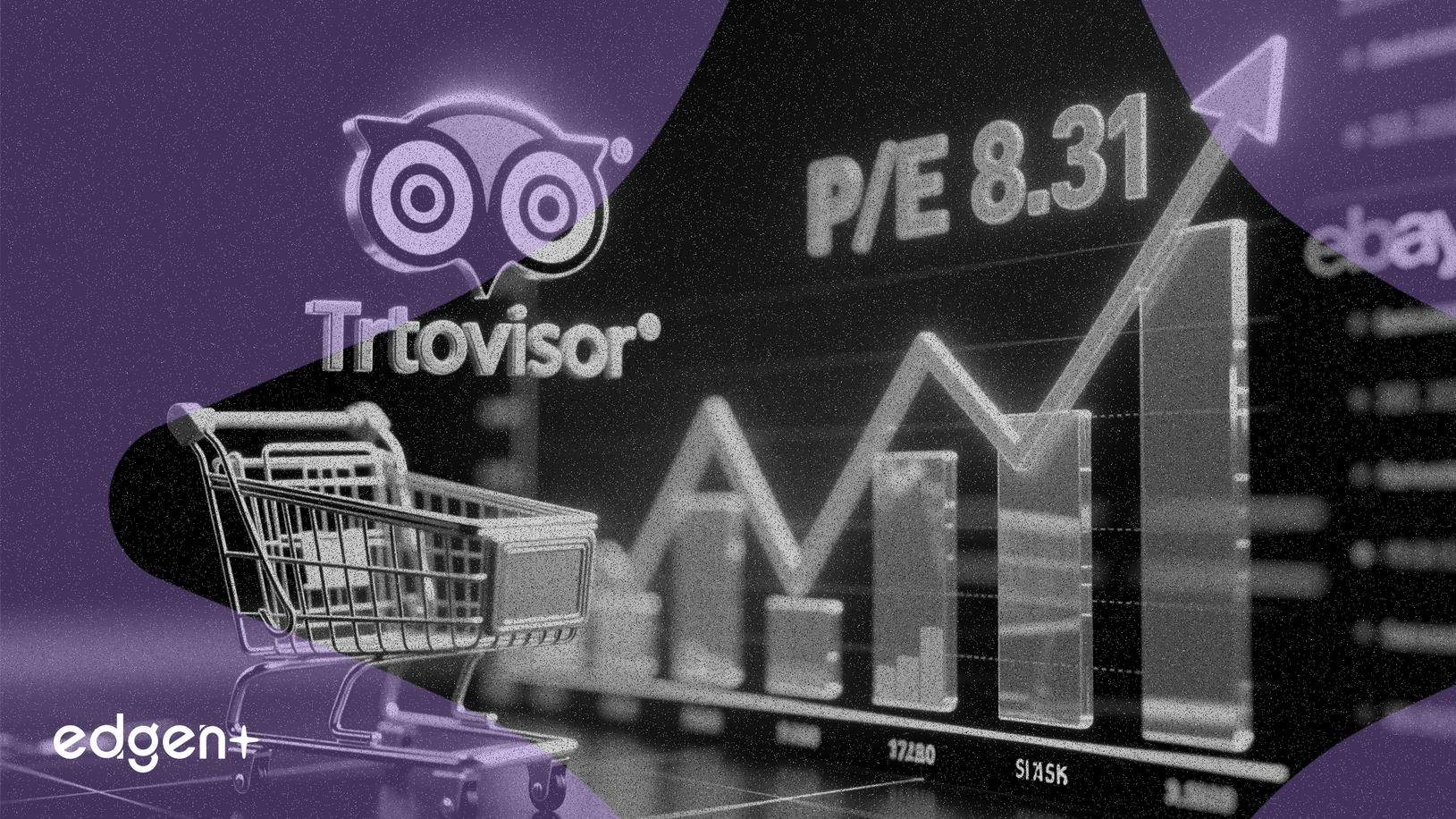 TripAdvisor được chọn là cổ phiếu giá trị hàng đầu so với eBay, với P/E là 8.31