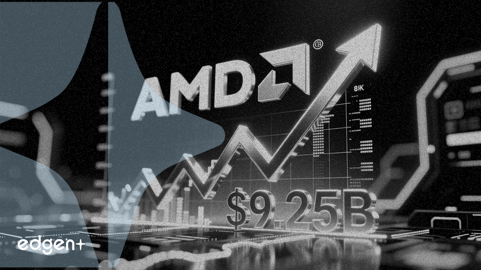 Las acciones de AMD suben un 6,15% por ingresos récord de 9.250 millones de dólares en el tercer trimestre