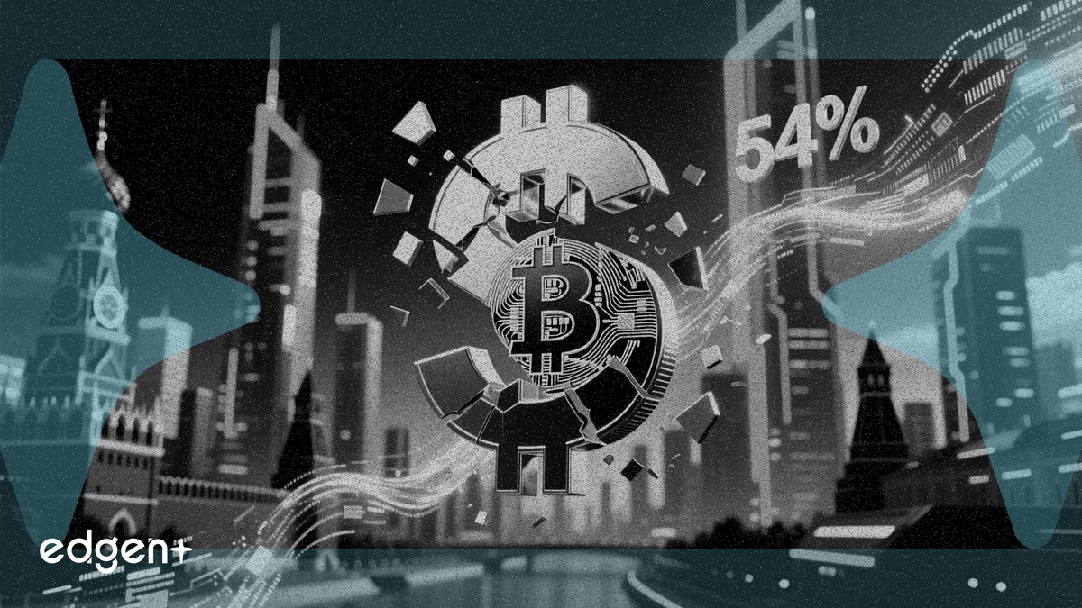 54% 俄羅斯用戶更傾向於 A7A5 穩定幣而非美元掛鉤對手