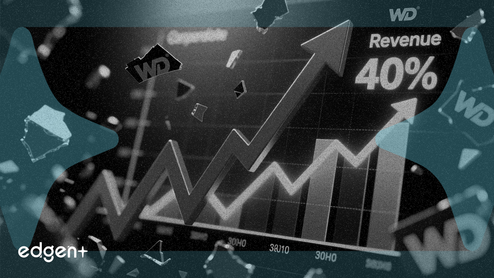 西部數據股價下跌7%，儘管營收增長預期達40%