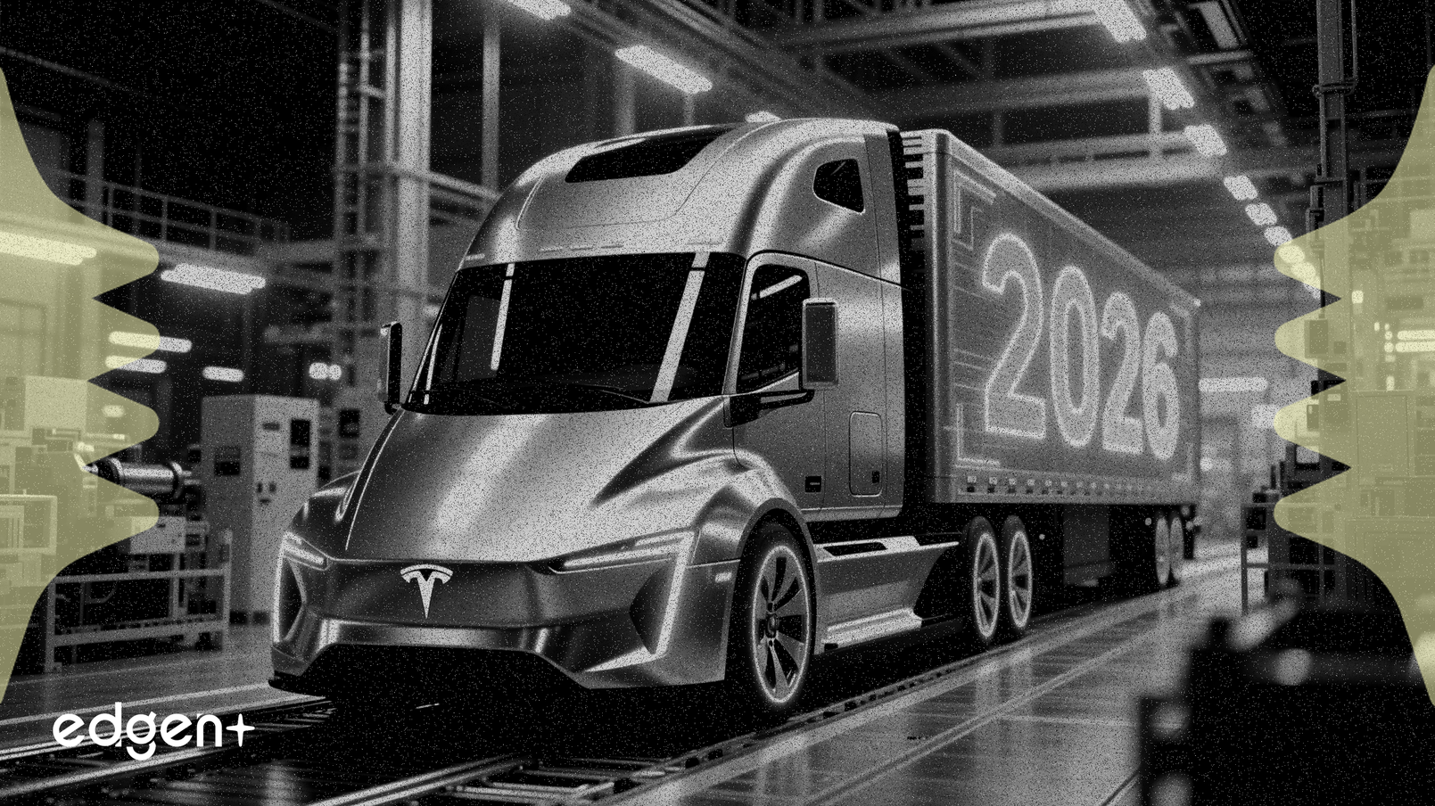 머스크, 테슬라 세미 트럭 2026년 대량 생산 확정