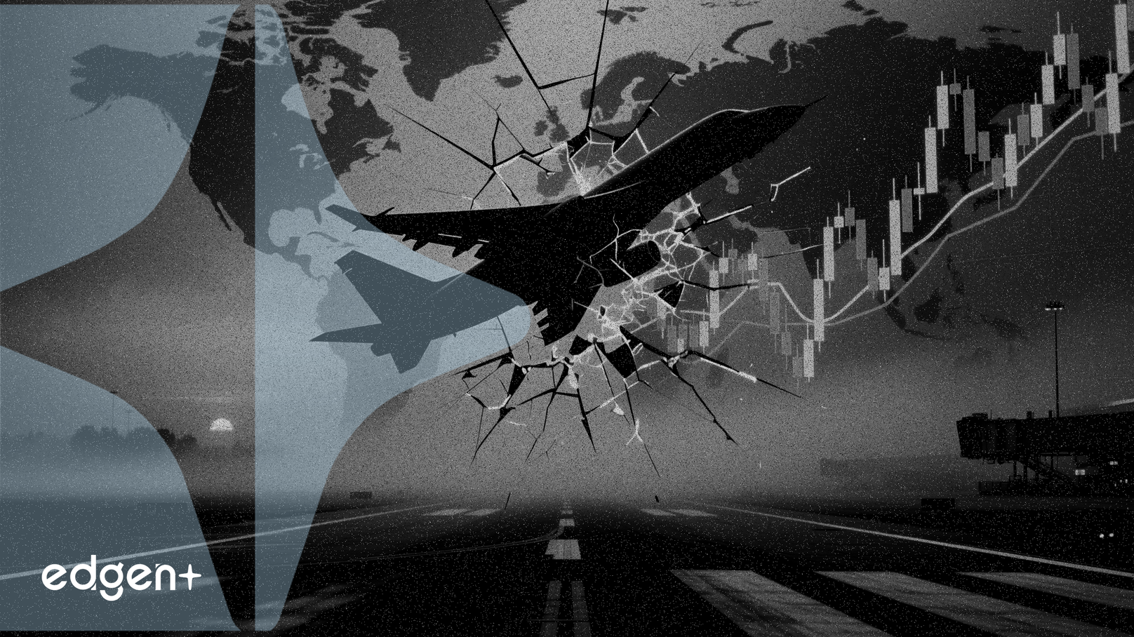 Las acciones de viajes caen mientras el conflicto en Oriente Medio detiene los vuelos