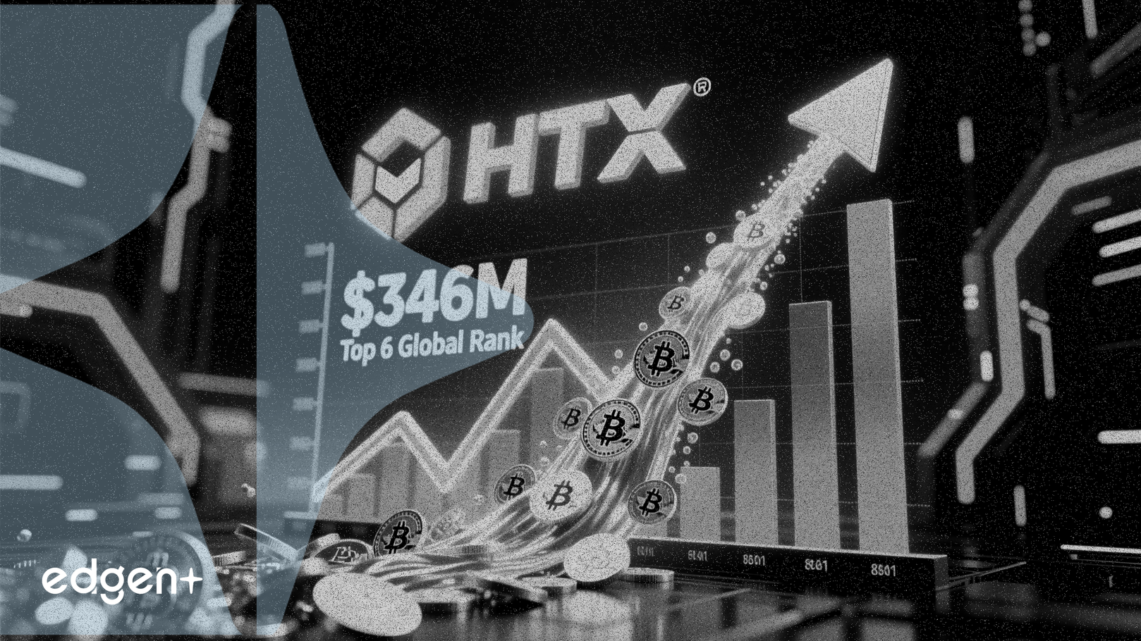 Las entradas netas de Huobi HTX alcanzan los 346 millones de dólares, asegurando el Top 6 global