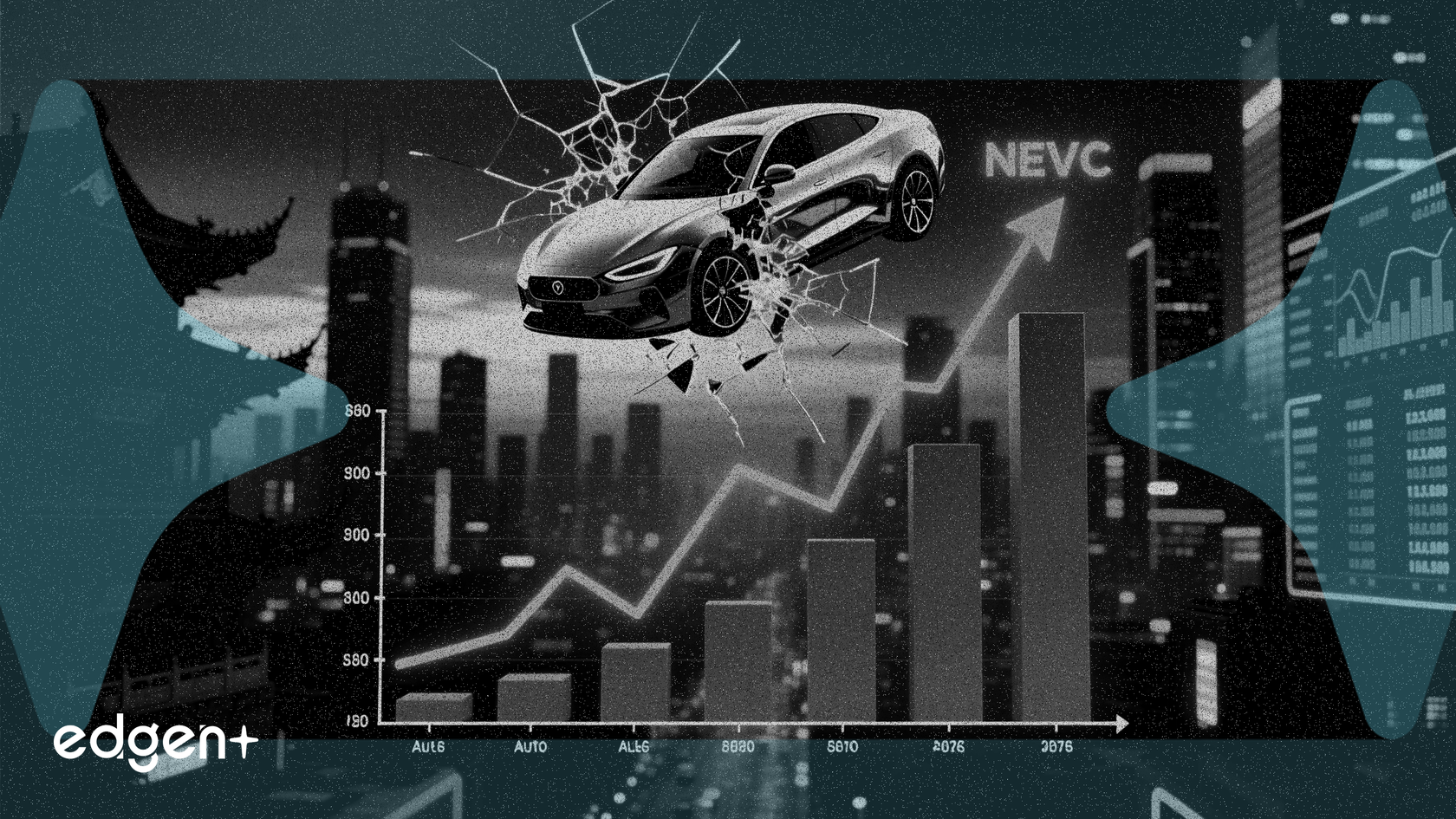 Las ventas de automóviles en China caen un 13% en diciembre a pesar del crecimiento de los NEV
