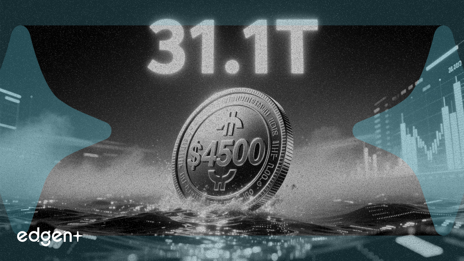 L'or atteint 31,1 mille milliards de dollars de capitalisation boursière, atteignant un record historique de 4 500 dollars
