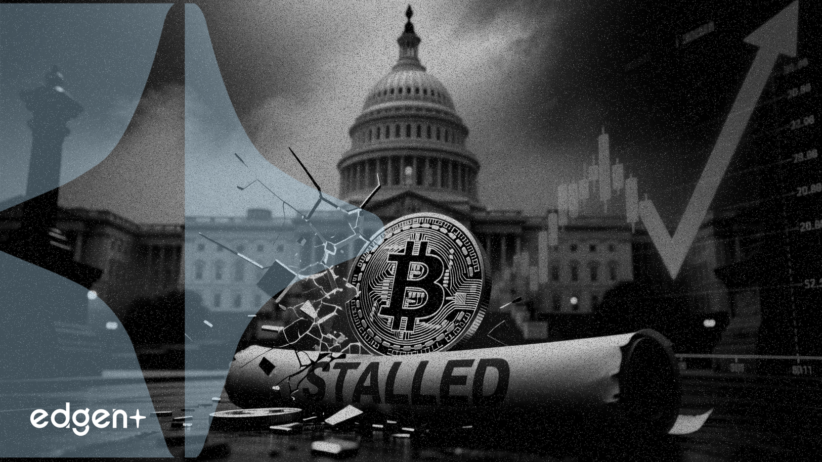 コインベースの反対で米暗号資産法案が停滞、市場センチメントが揺らぐ