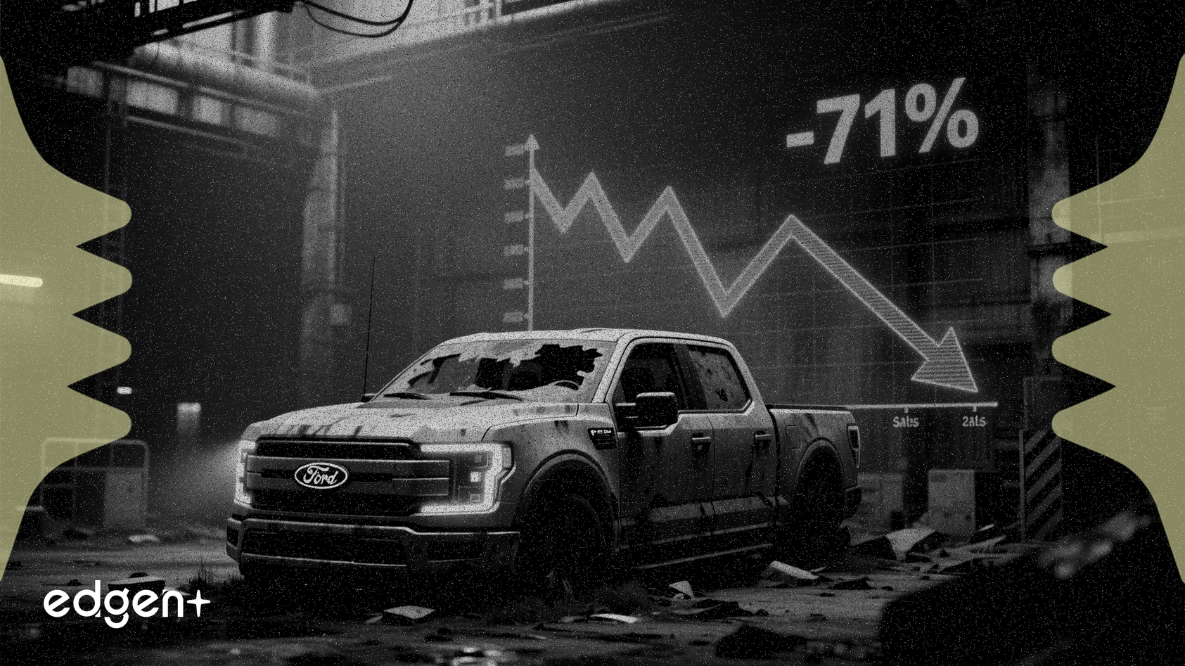 포드 EV 판매량 F-150 라이트닝 수요 붕괴로 71% 급감