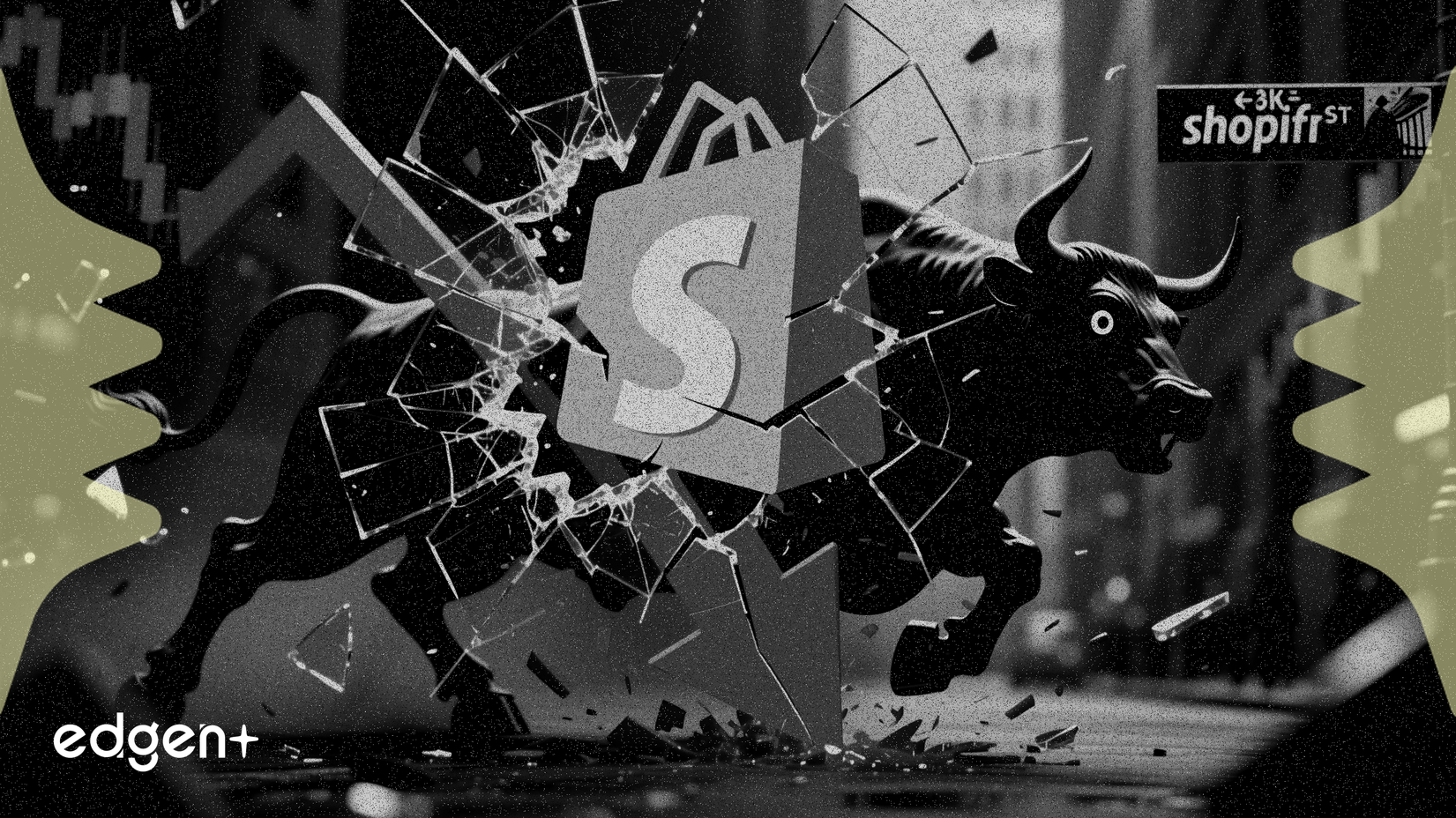 Recorte del 0.4% en las ganancias de Shopify activa calificación de venta, desafiando a los alcistas de Wall Street