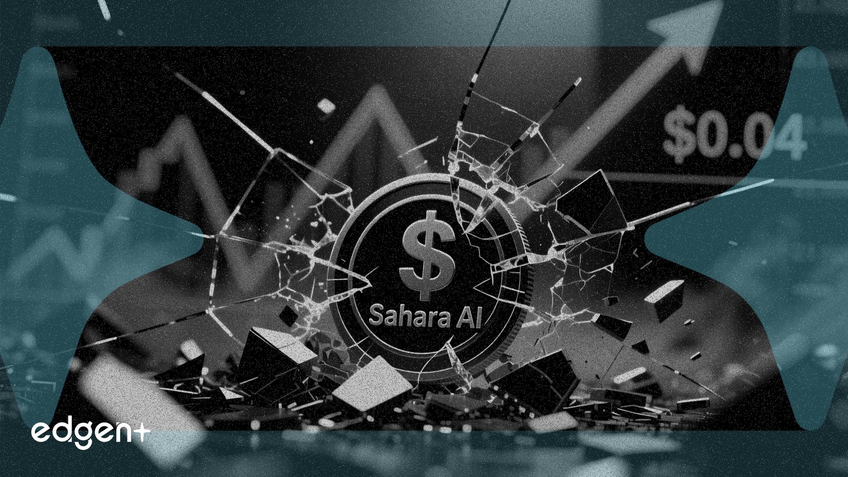 Sahara AIトークン価格が50%以上暴落、0.04ドルの主要水準を下回る