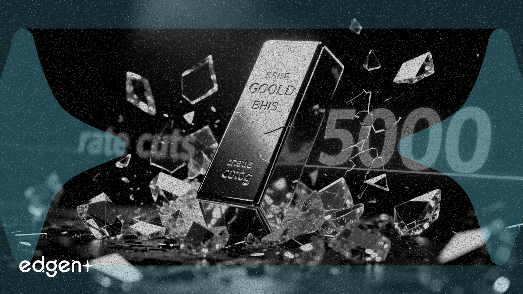 インフレ懸念が利下げ期待を打ち消し、金は5,000ドル付近で停滞