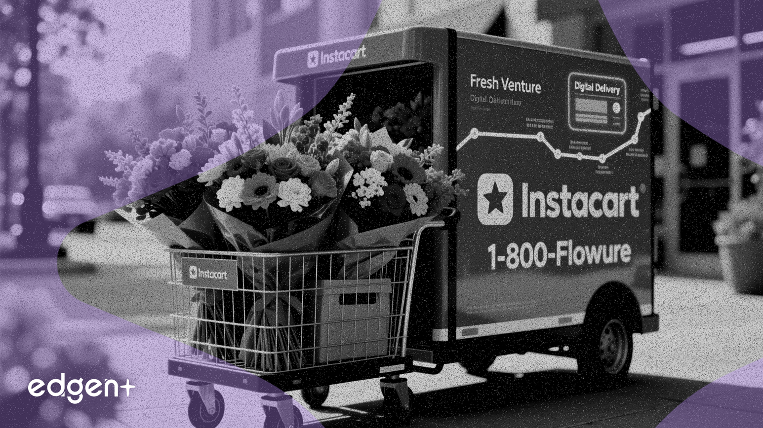 Instacart、1-800-Flowersとの提携で生花配達市場に参入