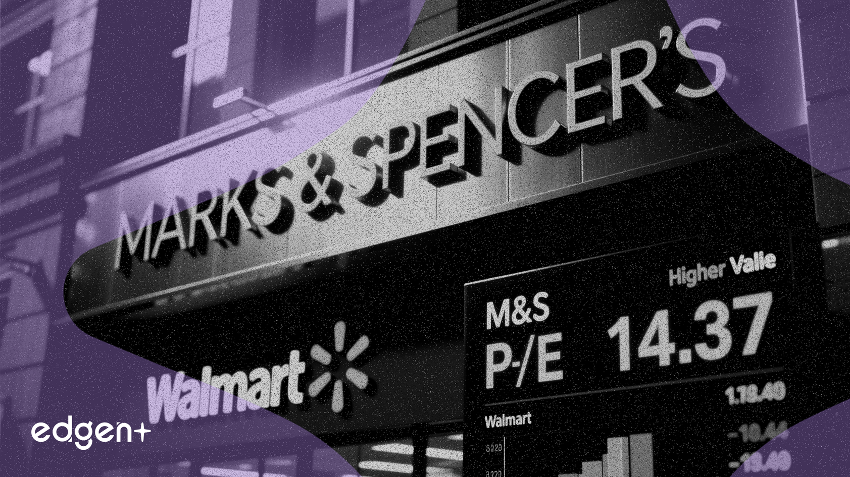 Marks & Spencer l'emporte sur Walmart en termes de métriques de valeur avec un P/E de 14,37