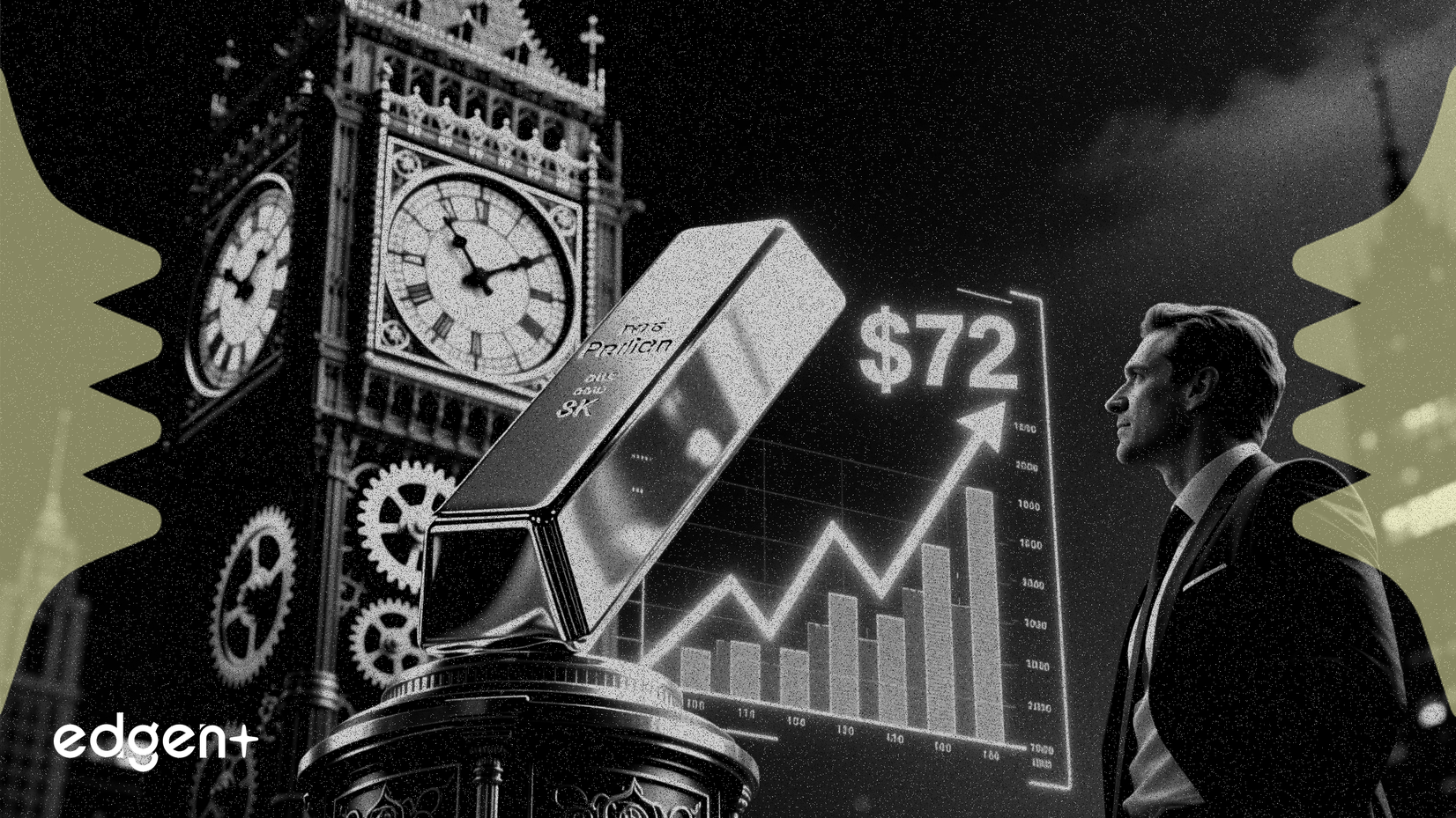 Clocktower策略師稱白銀為首選交易，價格觸及72美元