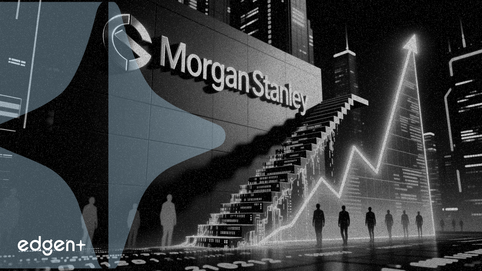 Morgan Stanley sube un 48% tras pronosticar recortes de empleo impulsados por IA