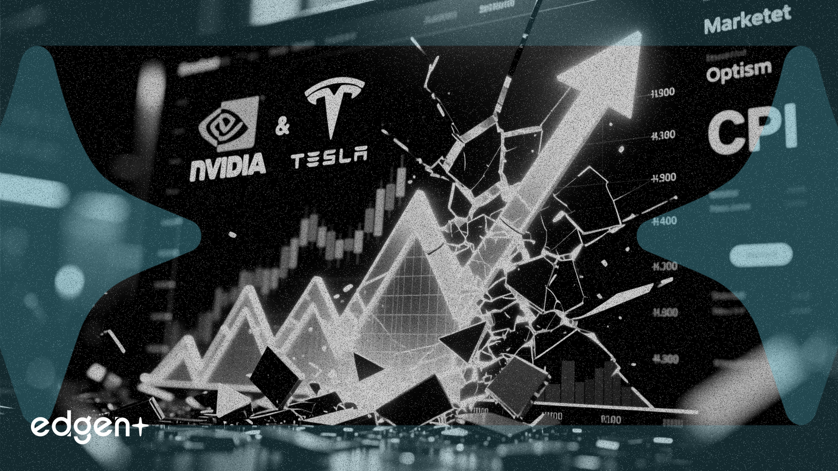 Dow Rises After Surprise CPI Report; Nvidia, Tesla Gain