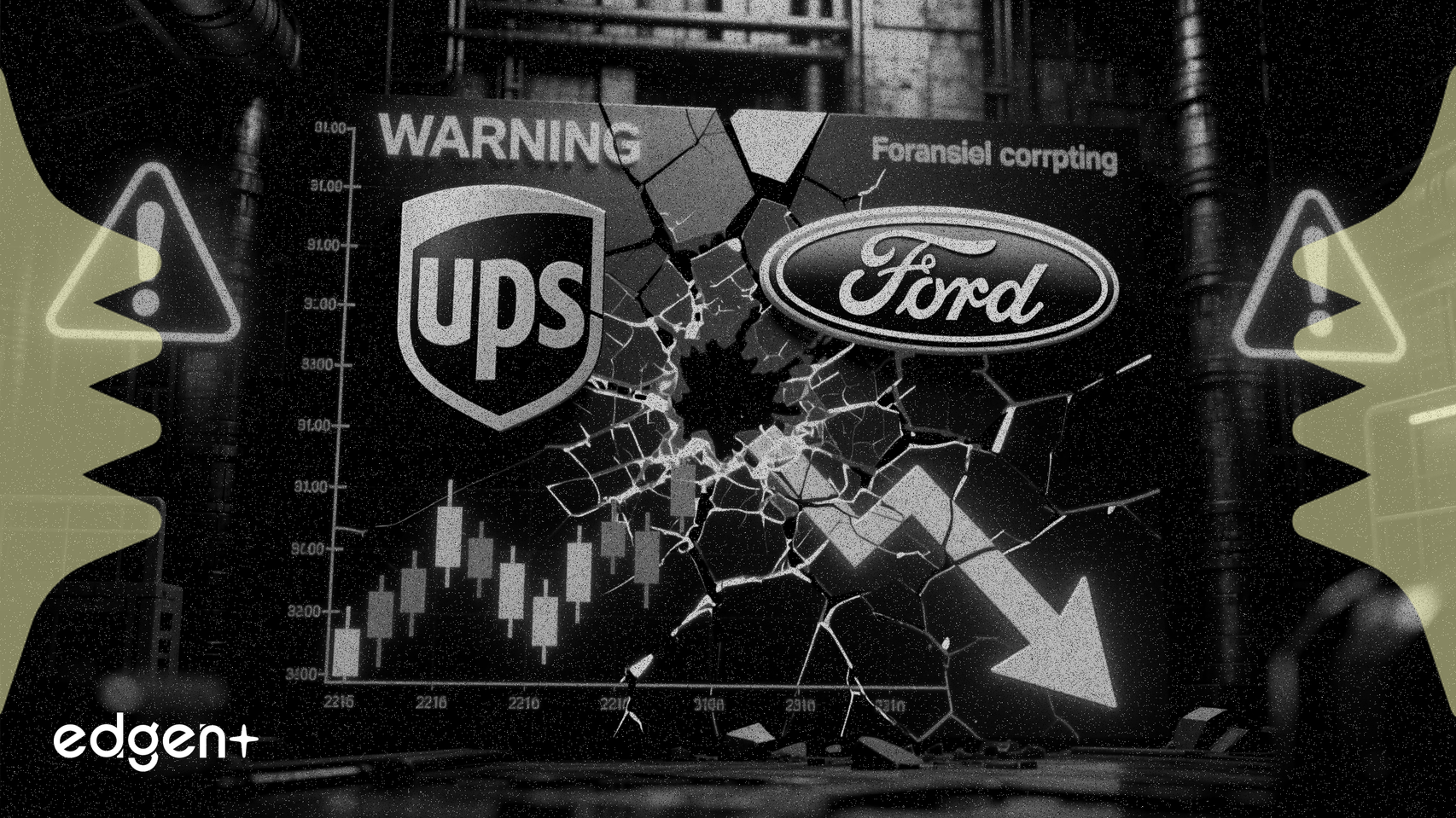 UPS, Ford lideran acciones de alto rendimiento que muestran señales de advertencia