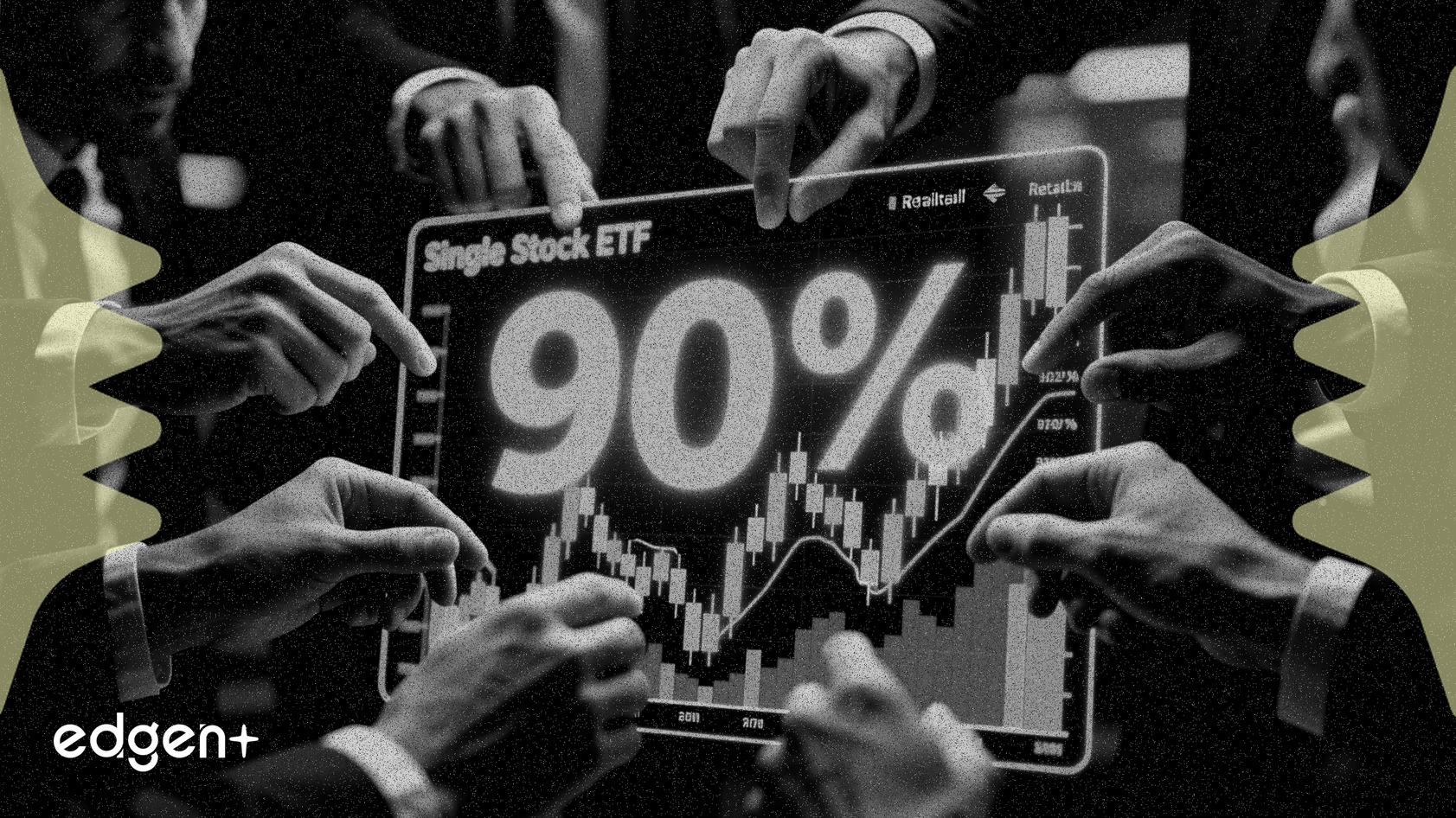 個人投資家がレバレッジ型単一銘柄ETF取引の90%を牽引