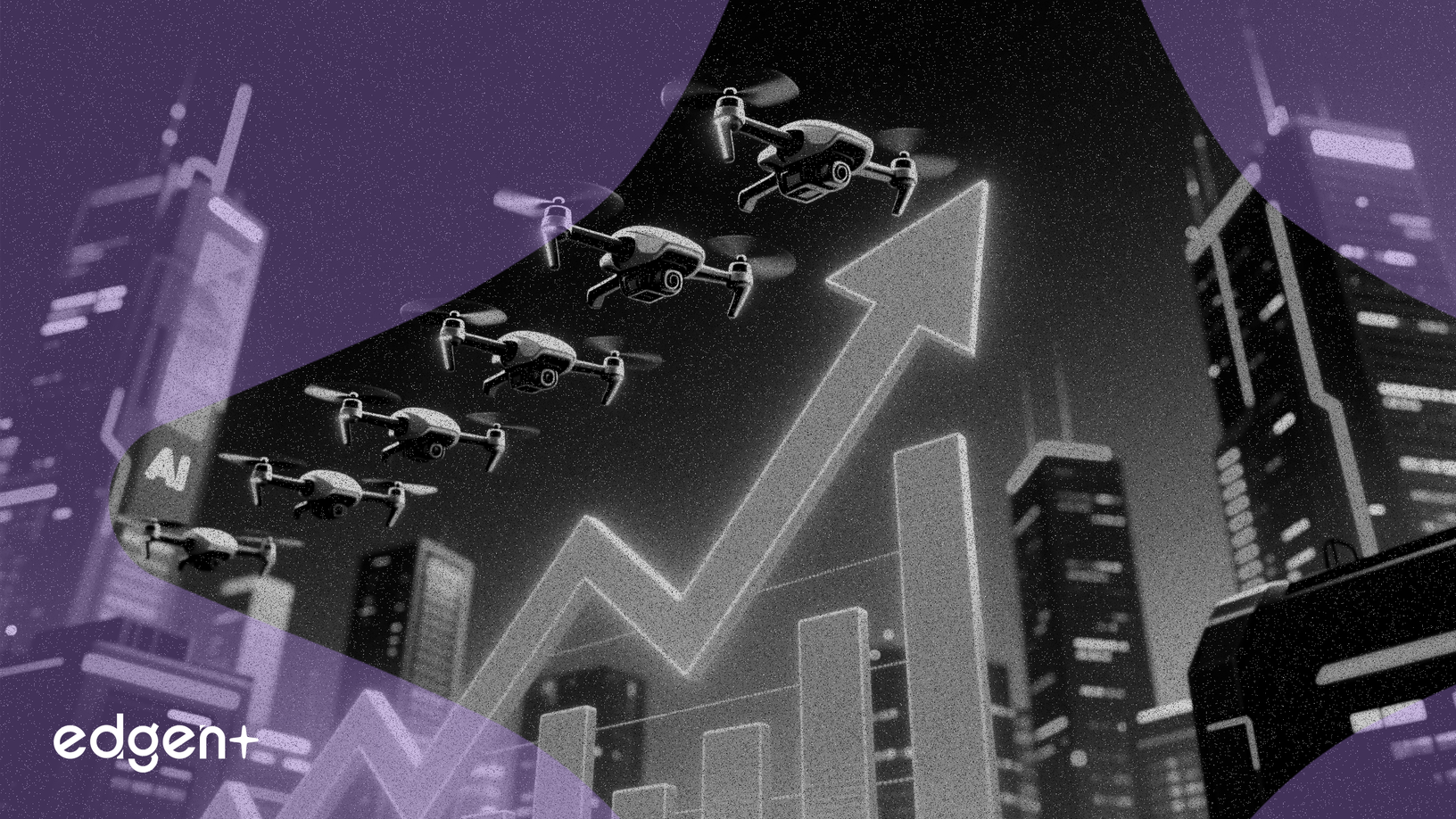 パラダインAI株、画期的なドローン群飛行成功で17.6%上昇