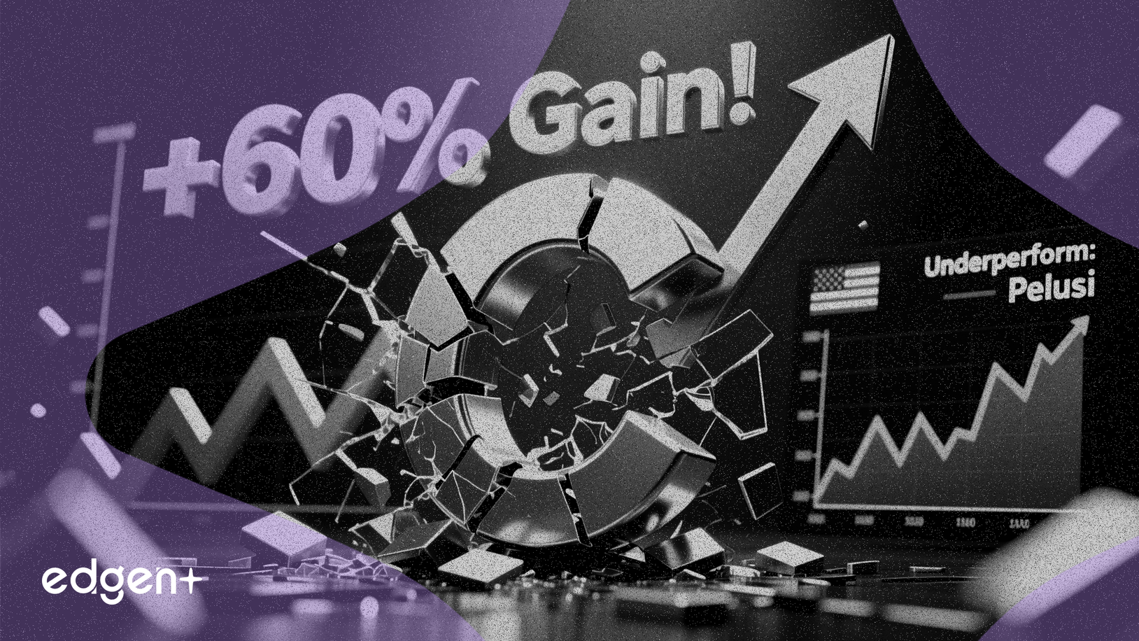 Le portefeuille « Inverse Cramer » surpasse Pelosi avec un gain de 60%