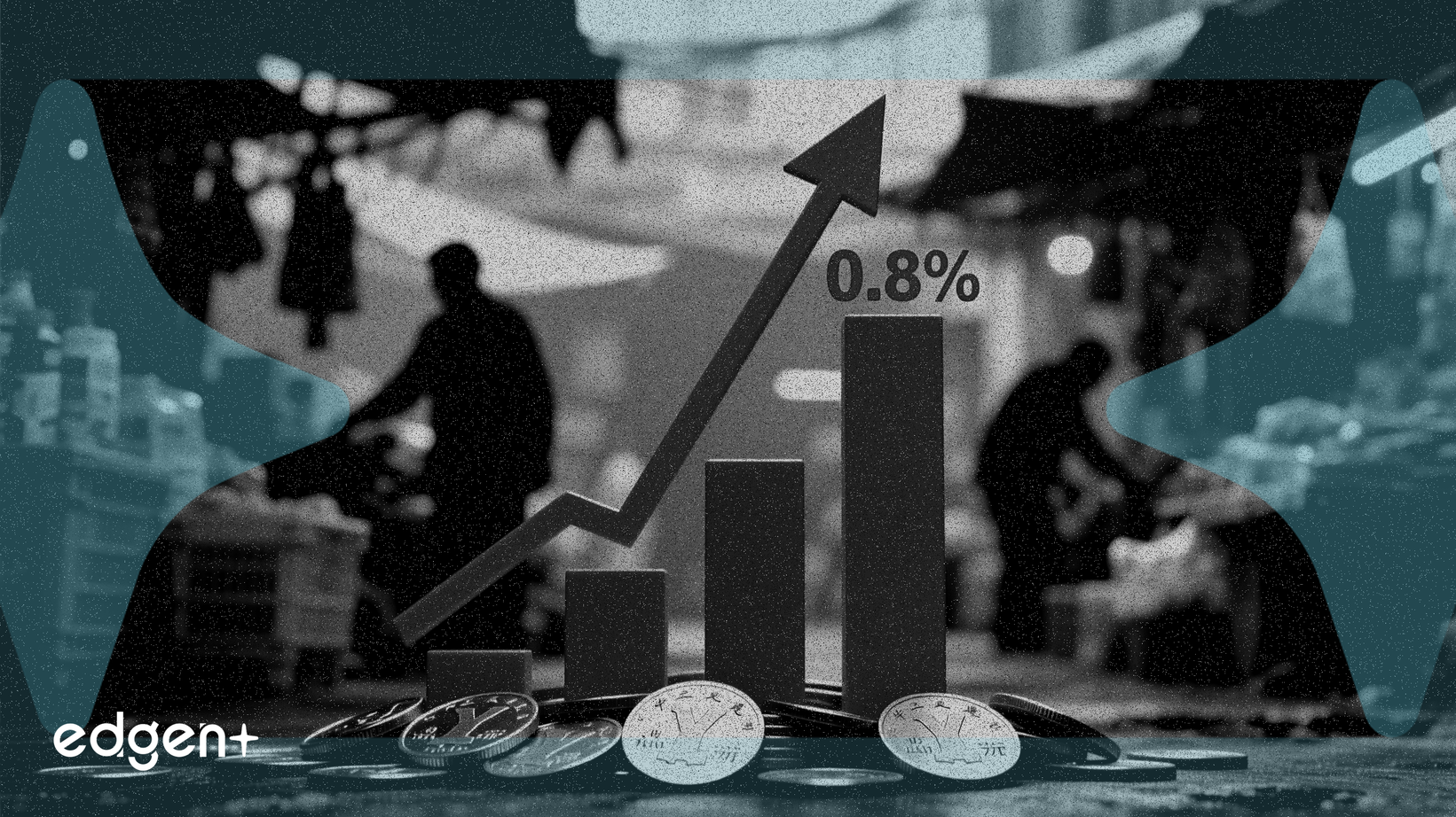 El IPC de China alcanza un máximo de 21 meses del 0,8% con el aumento de los precios al consumidor