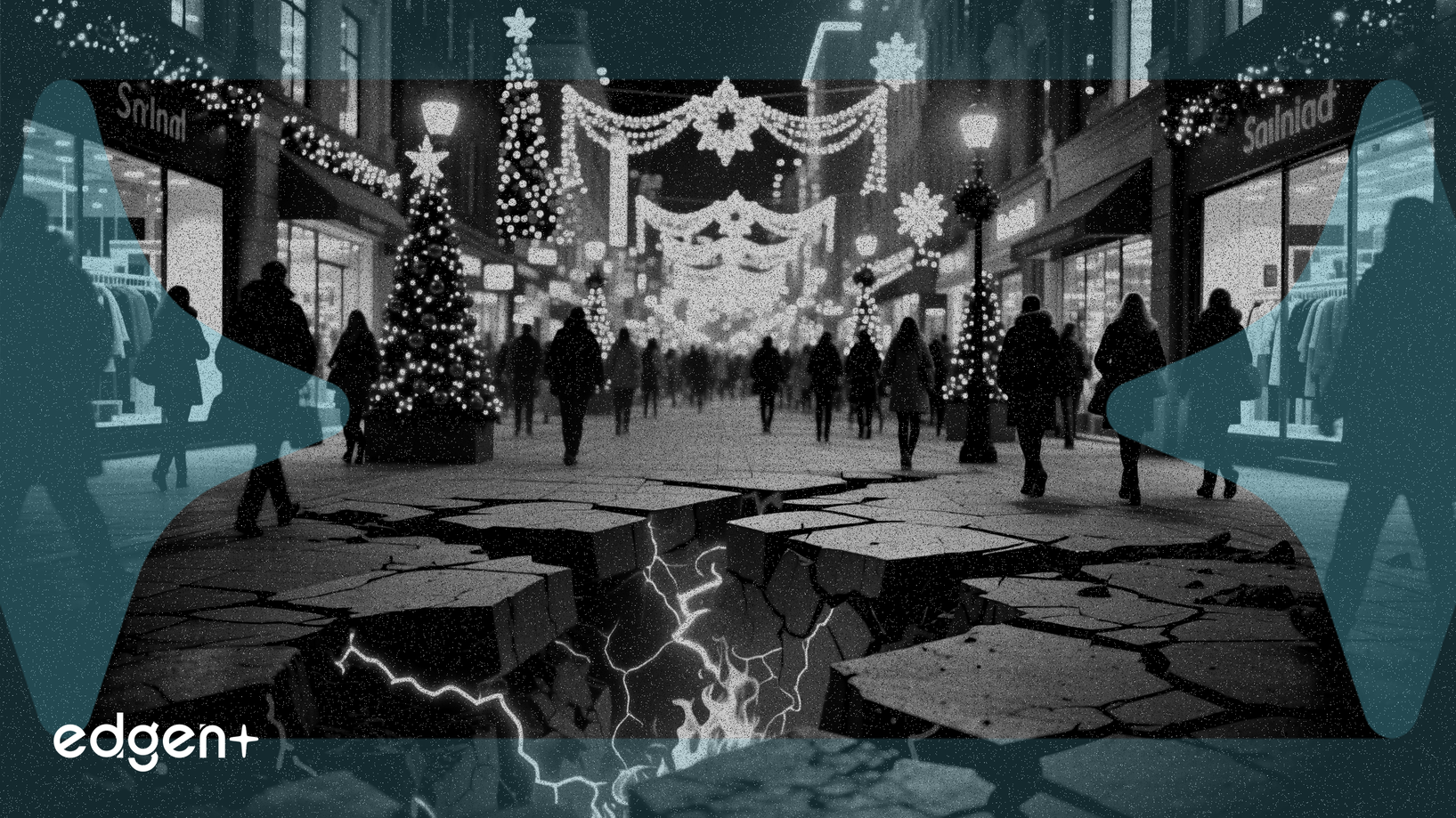 Chi tiêu kỷ lục mùa lễ hội che giấu những đường đứt gãy kinh tế