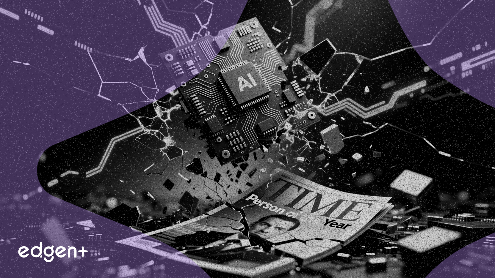 《時代》雜誌評選「年度人物」後，AI股票面臨87%暴跌風險