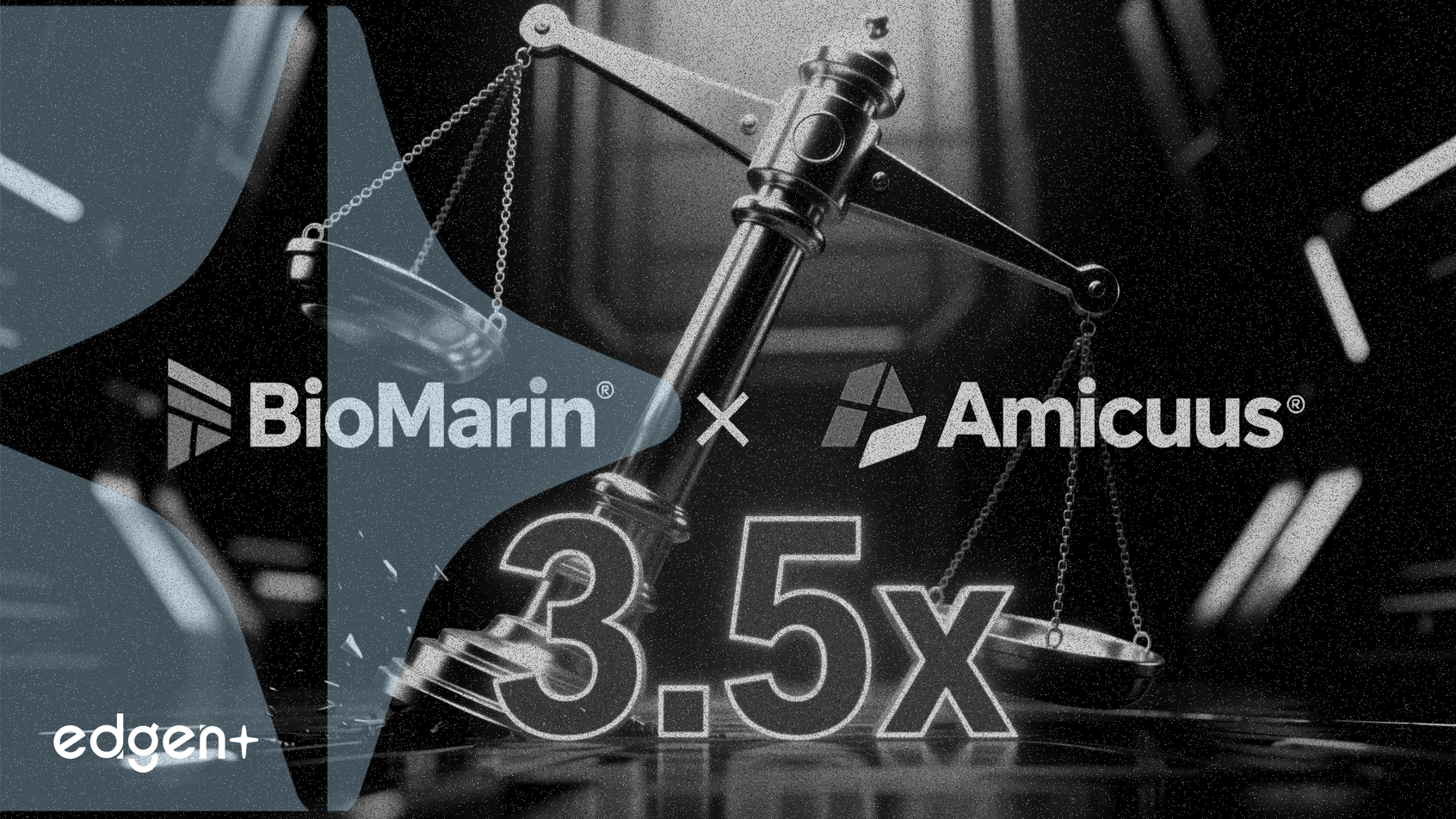 BioMarin、Amicusを48億ドルで買収、レバレッジが3.5倍に急増