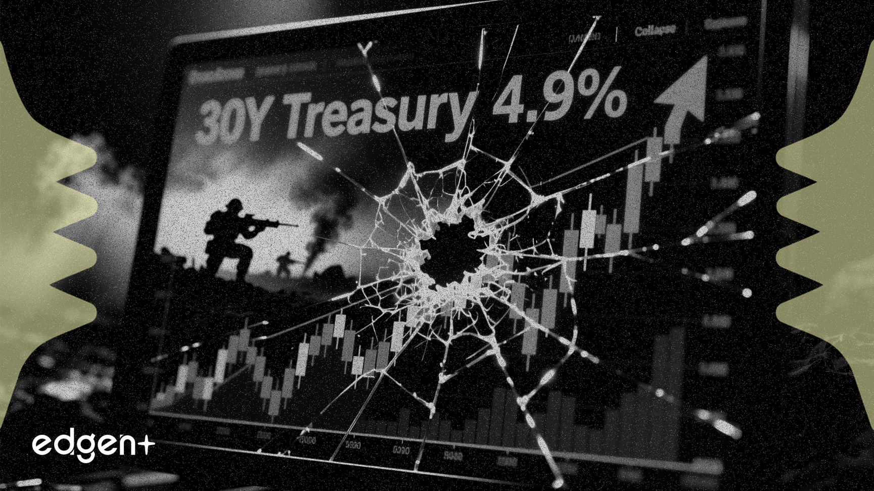 La guerra de Irán eleva el rendimiento del Tesoro a 30 años al 4,9%, borrando las ganancias de este año