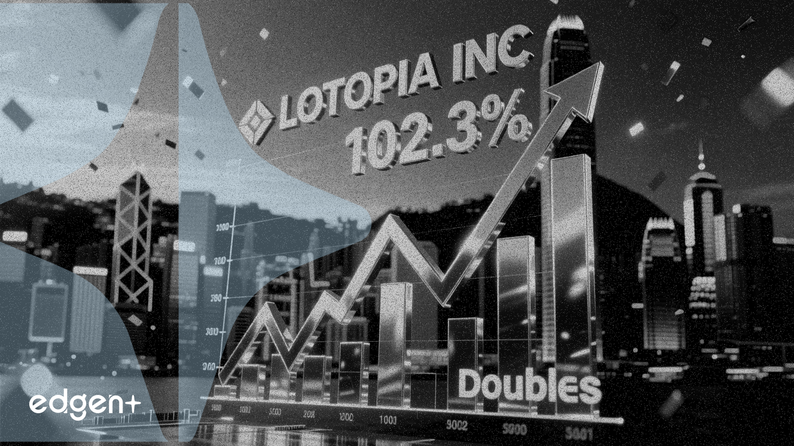 LOTOPIA INC 주식, 홍콩 상장 첫날 102.3% 상승하며 두 배로 뛰어올라