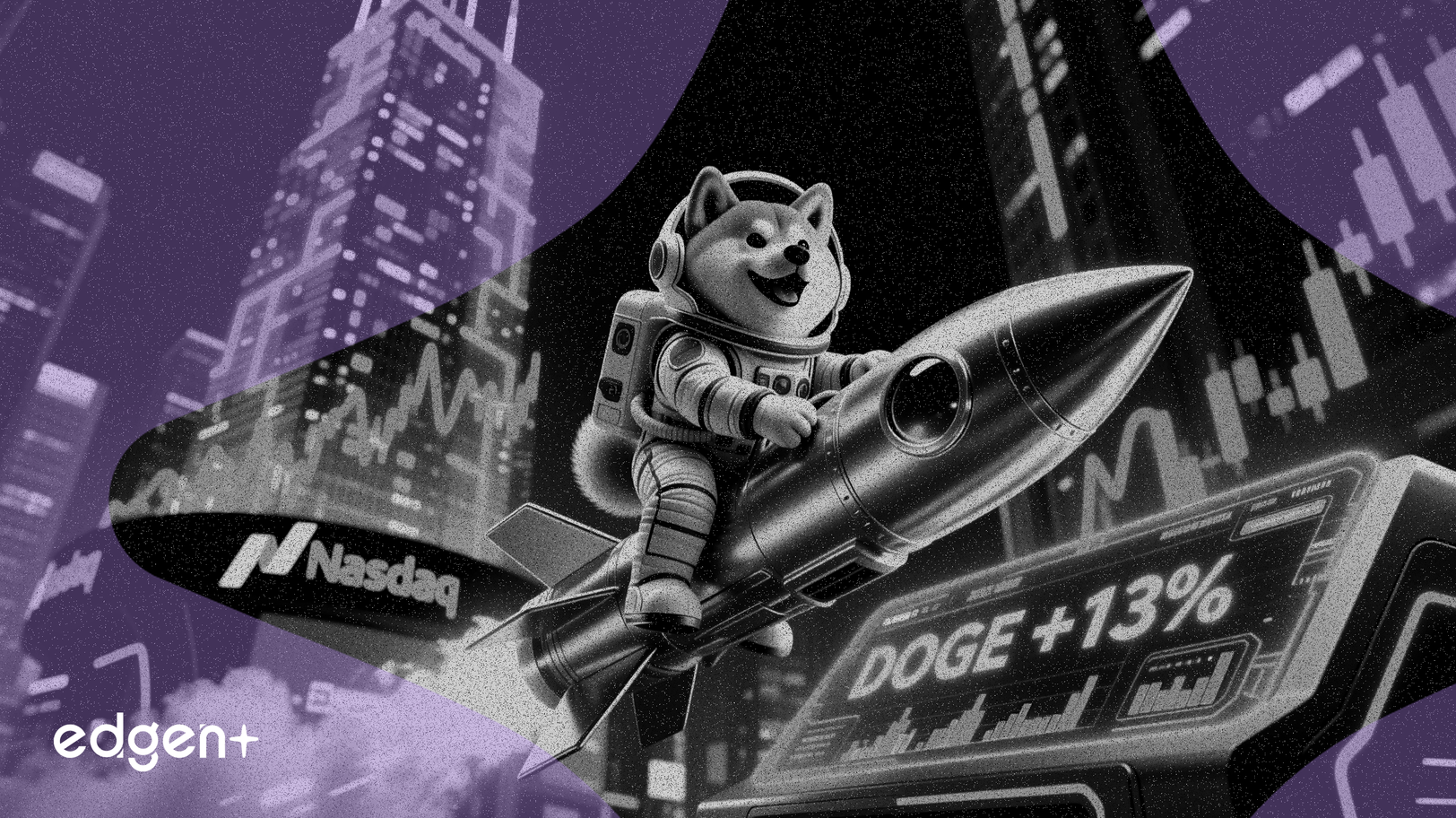 Dogecoin se Dispara un 13% con el Lanzamiento de su ETF en Nasdaq
